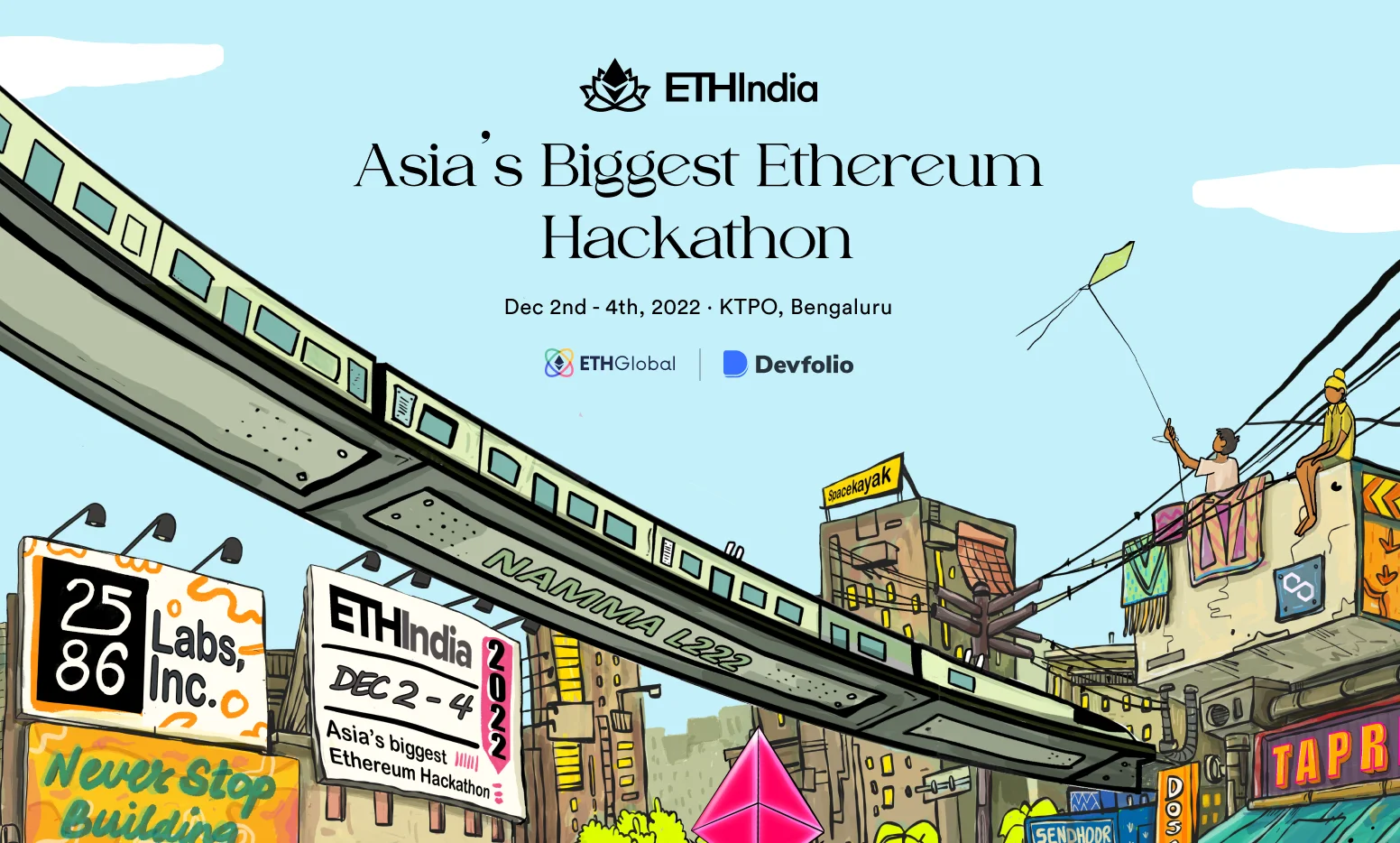 ETHIndia Asia's biggest Ethereum Hackathon