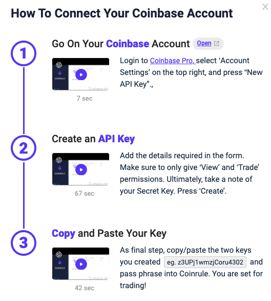 How to connect your exchange account